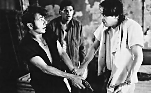 Joe Strummer, Rick Aviles, and Steve Buscemi in Jim Jarmusch's Mystery Train